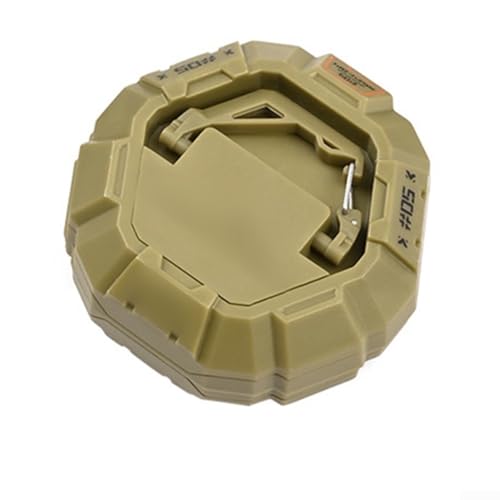 Eawfgtuw Magnetische Campingzelthaken, robuste Schnalle zum Aufhängen mit N35-Magnet, doppelseitiger Haken für Camping-Lichtausrüstung (Sand) von Eawfgtuw