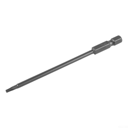Eawfgtuw Magnetischer Torx-Schraubendreher-Bit, 1/4-Zoll-Sechskantschaft, legierter Stahl, manipulationssicher, Sternkopf für elektrische Bohrmaschinen und Handschraubendreher () von Eawfgtuw