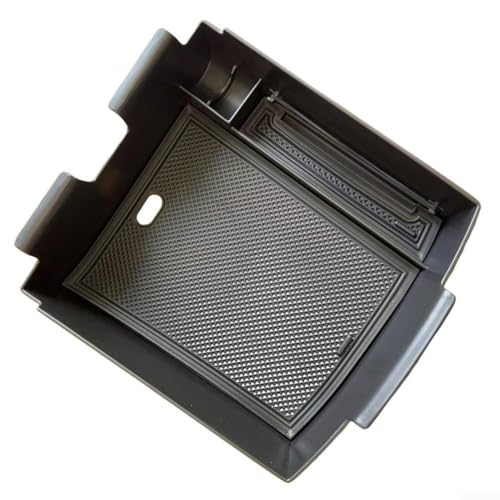 Eawfgtuw Mittelkonsole Armlehne Aufbewahrungsbox Innen Organizer Container Tray Einsatz ABS Material Schwarz Automobilzubehör Für 2025-2026 Modelle von Eawfgtuw