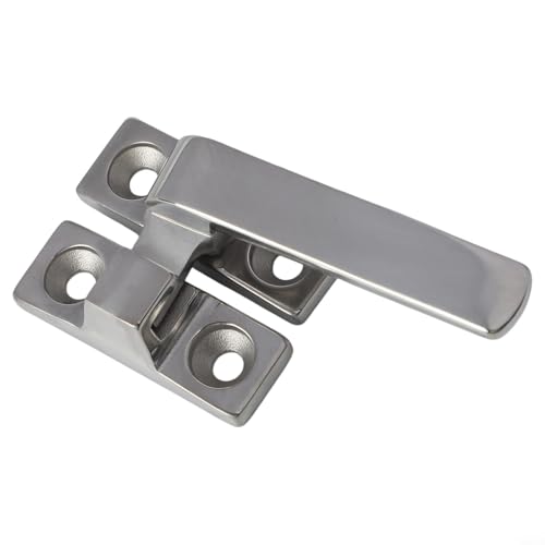 Eawfgtuw Modernes schwarzes Aluminium-Türgriff-Set mit stummem Innentürschloss, leises Schlafzimmertür-Hardware für Holz- oder Wohnzimmertüren, schlankes Design, einfache Installation von Eawfgtuw