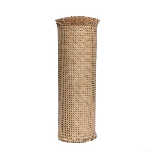 Eawfgtuw Natürliches Rattan-Netz-Rollen-Blech Gurtband Caning Material Stuhl Reparatur-Set Antike Möbel Restaurierung Dekoratives Rattan-Gurtband gewebte Möbel Restaurierung von Eawfgtuw