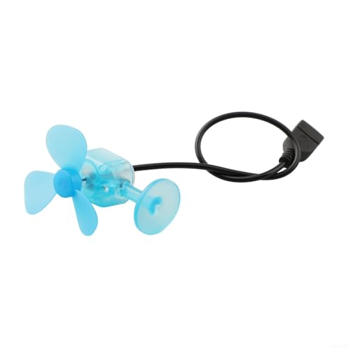 Eawfgtuw Outdoor Mini Tragbarer Windgenerator Windturbine USB Ladegerät Windkraft für Camping Outdoor Aktivitäten Abenteuer von Eawfgtuw