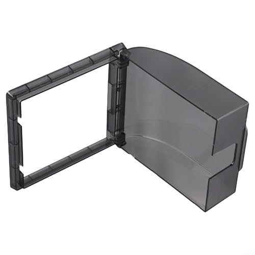 Eawfgtuw Outdoor Wasserdichte Steckdosenabdeckung IP14 Wandschalter Schutzbox mit transparenter ABS-Schale und stark für Badezimmer Küche Balkon Sicherheit (C) von Eawfgtuw