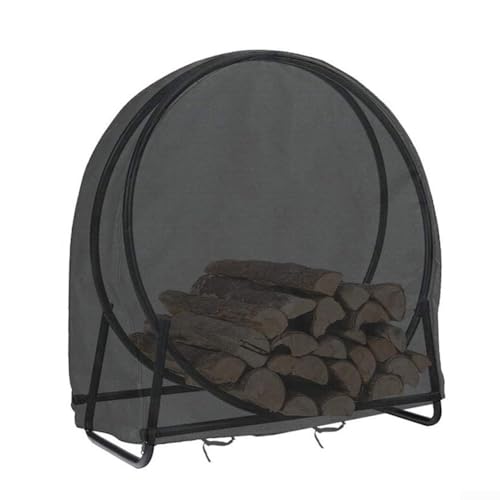 Eawfgtuw Oxford Cloth Wooden Frame Cover Waterproof Firewood Shed Protection Garden Patio Furniture Accessory Heavy Duty Cover Patio Storage Protection(C) von Eawfgtuw