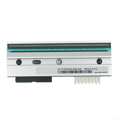 Eawfgtuw P1004230 Thermodruckkopf 203dpi kompatibel mit ZE500-4 110Xi4 R110Xi4 105SL Plus Etikettendrucker Metallkonstruktion Druckgeräte von Eawfgtuw