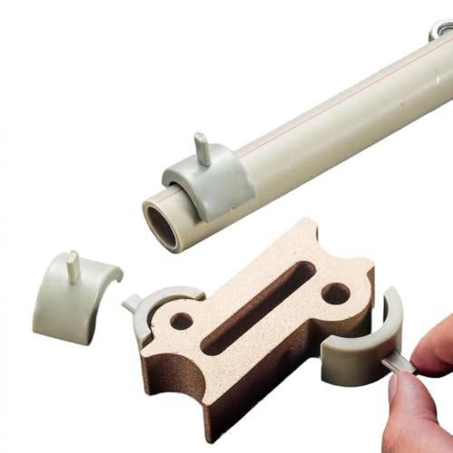 Eawfgtuw PPR Wasserrohr-Reparaturwerkzeug – Metall-/Kunststoff-Material PE-Rohr-Lecksucher mit Reparaturkopf, Doppeldraht-Extraktor und Original-Klebeband (C) von Eawfgtuw