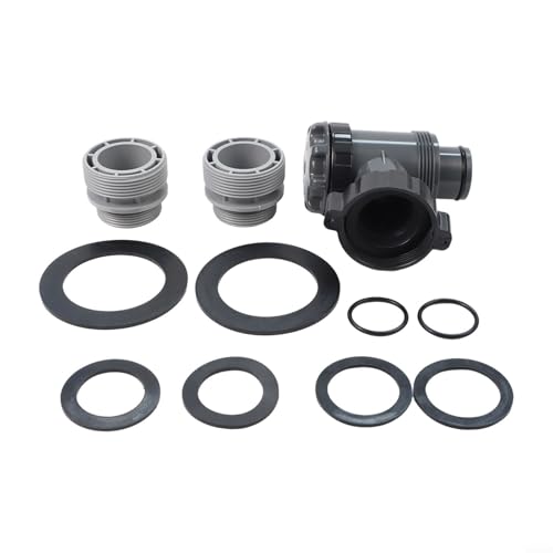 Eawfgtuw Pool Filter System Komponenten Schwimmbad Filterpumpe für Wasserdurchflusskontrollsystem Ersatz Kolben Ventil Kit mit Anschlüssen und Dichtung Eawfgtuw Pool Filter System Komponenten Schwimmbad Filterpumpe für Wasserdurchflusskontrollsystem Ersatz Kolben Ventil Kit mit Anschlüssen und Dichtung von Eawfgtuw