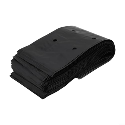 Eawfgtuw Professionelle Pflanzbeutel für den Garten, robuste Pflanzbehälter mit vorgestanzten Löchern für Obst, Gemüse, Innen- und Außenbereich, 100 Stück (17 x 30 cm) von Eawfgtuw