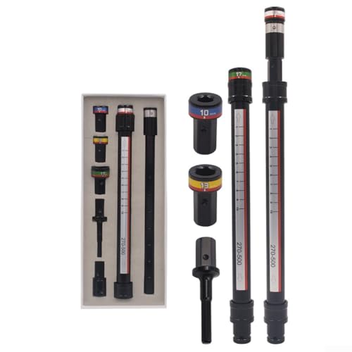 Eawfgtuw Professionelles verstellbares Decken-Nivellierwerkzeug-Set mit 50 cm Verlängerungsstange, Multi-Size Steckschlüssel für Holzbearbeitung, Bauinstallation M6 M8 M10 Eawfgtuw Professionelles verstellbares Decken-Nivellierwerkzeug-Set mit 50 cm Verlängerungsstange, Multi-Size Steckschlüssel für Holzbearbeitung, Bauinstallation M6 M8 M10 von Eawfgtuw