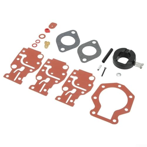 Eawfgtuw Reparatursatz für Außenbordmotor-Vergaser für Johnson Evinrude 6 8 9.9 15 20 PS 1986-1996, Marine Zweimotor-Überholungsteile, Bootsmotor-Vergaser Eawfgtuw Reparatursatz für Außenbordmotor-Vergaser für Johnson Evinrude 6 8 9.9 15 20 PS 1986-1996, Marine Zweimotor-Überholungsteile, Bootsmotor-Vergaser von Eawfgtuw