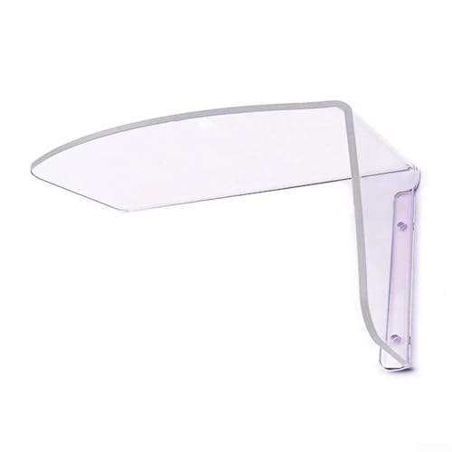 Eawfgtuw Schloss Regenschutz Outdoor Elektronisches mechanisches Schloss Schutzhülle Wasserdicht Acryl Transparent Türschild Mechanisches Schloss Schutz (links) von Eawfgtuw