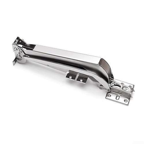 Eawfgtuw Schrank-Scharnier für Kleiderschrank, seitliche Schiebetürscharniere mit gepolsterter, leiser Gleitschiene, kaltgewalzter Stahl, platzsparendes ausziehbares Design, Küchen- oder Badezimmertür Eawfgtuw Schrank-Scharnier für Kleiderschrank, seitliche Schiebetürscharniere mit gepolsterter, leiser Gleitschiene, kaltgewalzter Stahl, platzsparendes ausziehbares Design, Küchen- oder Badezimmertür von Eawfgtuw