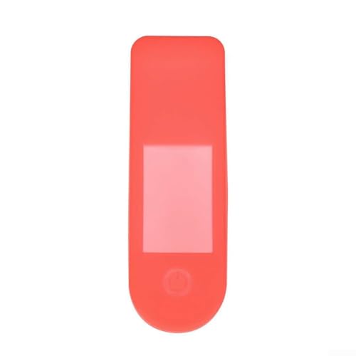 Eawfgtuw Silikon-Displayschutzabdeckung Armaturenbrett Displayschutzfolie Hülle kompatibel mit M365 Pro Elektroroller 4 Pro 5 Pro 5 Max wasserdicht (rot) von Eawfgtuw