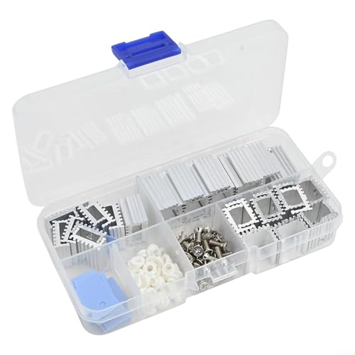 Eawfgtuw TO-220 Aluminium-Kühlkörper und Isolator/Montageset für MOSFET-Transistoren, 30 Stück Eawfgtuw TO-220 Aluminium-Kühlkörper und Isolator/Montageset für MOSFET-Transistoren, 30 Stück von Eawfgtuw