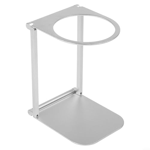 Eawfgtuw Tragbare Kaffeemaschinen-Halterung – Edelstahl, tiefes Raum, Grau, verstellbarer Stützständer für das Brauen im Freien, 12,37,71 cm Eawfgtuw Tragbare Kaffeemaschinen-Halterung – Edelstahl, tiefes Raum, Grau, verstellbarer Stützständer für das Brauen im Freien, 12,37,71 cm von Eawfgtuw