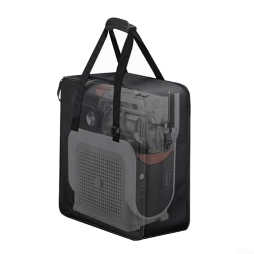 Eawfgtuw Transporttasche für SLUSHi Maschine, tragbare Outdoor-Reise-Transportbox für gefrorene Getränkemaschinen, Schwarz, einfache Handhabung von Eawfgtuw