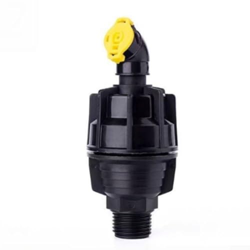 Eawfgtuw Um 360 Grad drehbares Gartensprinklersystem, Wasserbewässerungsdüse mit verstellbarem Sprühbereich, Multi-Auslass-Design für Rasen, Bauernhof, Obstgarten, Baumschule (Düle1) von Eawfgtuw