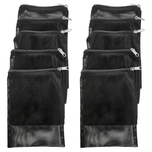 Eawfgtuw Wiederverwendbare Aquarium-Filterbeutel, 10 Stück, Reißverschluss-Netz für die Reinigung von Aquarien, Netzbeutel, Nylon-Filtrationssystem, stabil, vielseitig, Gartenteich (35 x 40 cm Eawfgtuw Wiederverwendbare Aquarium-Filterbeutel, 10 Stück, Reißverschluss-Netz für die Reinigung von Aquarien, Netzbeutel, Nylon-Filtrationssystem, stabil, vielseitig, Gartenteich (35 x 40 cm von Eawfgtuw
