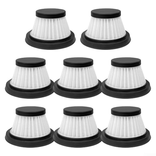 Eawfgtuw Wiederverwendbarer HEPA-Filter, kompatibel mit Duck Vac Compact schnurlosen Handstaubsaugern, hocheffiziente Filtration von Tierhaaren, leicht zu ersetzen, 8 Stück Eawfgtuw Wiederverwendbarer HEPA-Filter, kompatibel mit Duck Vac Compact schnurlosen Handstaubsaugern, hocheffiziente Filtration von Tierhaaren, leicht zu ersetzen, 8 Stück von Eawfgtuw