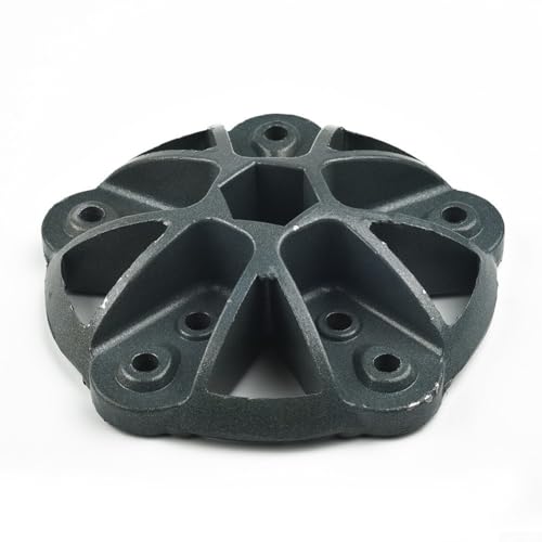 Eawfgtuw Windturbinen-Nabengenerator, Metall-Radnabe für 3/5 Flügel, S/M, Windgenerator-Zubehör, hochwertiger Stahl, dickes Design (5 Flügel) von Eawfgtuw