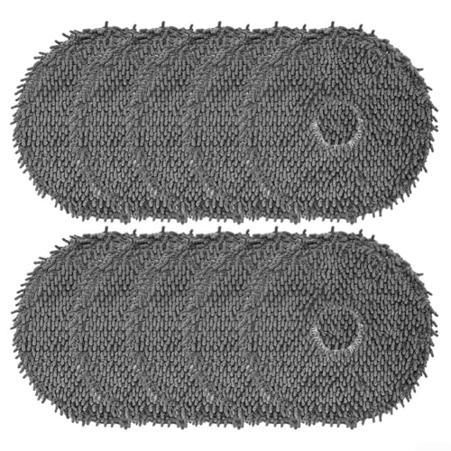 Eawfgtuw Wischmopp-Pad-Zubehör-Set für 3i P10 Ultra Roboter-Staubsauger, Ersatzteile, Wischkleidung, waschbare wiederverwendbare Pads (10 Stück) von Eawfgtuw