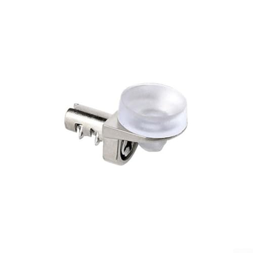 Eawfgtuw z 20 x Regalträger aus Zinklegierung mit vergilbungsfreien Saugnäpfen für Schränke, Kleiderschränke, Bücherregale und Möbel, robuste Antiix-Clips Eawfgtuw z 20 x Regalträger aus Zinklegierung mit vergilbungsfreien Saugnäpfen für Schränke, Kleiderschränke, Bücherregale und Möbel, robuste Antiix-Clips von Eawfgtuw