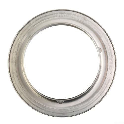 Eawfgtuw z Runde Wandabdeckplatte aus Edelstahl für Decken- oder Wandrohrflanschanschluss, Lüftungsschlauch-Verkleidungsrosette, 70 mm, 80 mm, 100 mm, Größen 100 mm von Eawfgtuw
