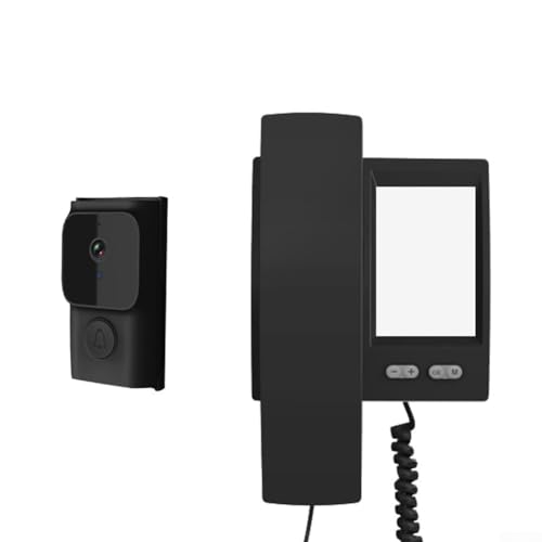 Eawfgtuw z Video Türklingel Gegensprechanlage Drahtlose Türsprechanlage mit 3,5 Zoll HD IPS Monitor, Zwei-Wege-Audio, Infrarot, Kein WLAN Erforderlich, Türeingangssystem für Home Security Schwarz Eawfgtuw z Video Türklingel Gegensprechanlage Drahtlose Türsprechanlage mit 3,5 Zoll HD IPS Monitor, Zwei-Wege-Audio, Infrarot, Kein WLAN Erforderlich, Türeingangssystem für Home Security Schwarz von Eawfgtuw