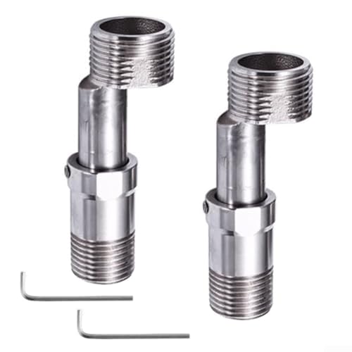Edelstahl-Duscharmatur-Adapter mit 360-Grad-Flexibilität für verbesserte Wasserflussrichtung Edelstahl-Duscharmatur-Adapter mit 360-Grad-Flexibilität für verbesserte Wasserflussrichtung von Eawfgtuw
