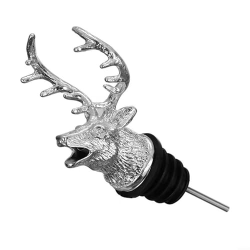 Funktioneller Weinausgießer aus Zinklegierung in Tierform für Bars und Restaurants (Silber) von Eawfgtuw