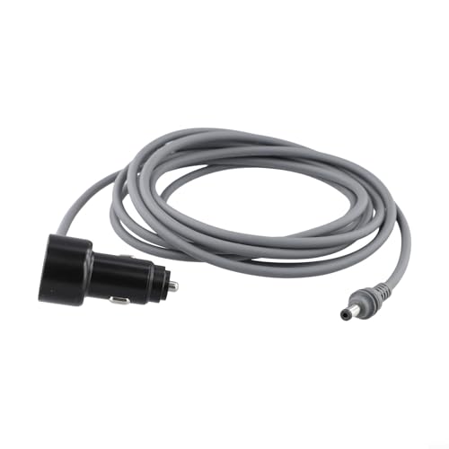 Kfz-Ladegerät-Adapter, Gleichstromkabel, 12 V-24 V, kompatibel mit Mini mit Digitalanzeige, Voltmeter, 3 m Verlängerungskabel (2 m) von Eawfgtuw
