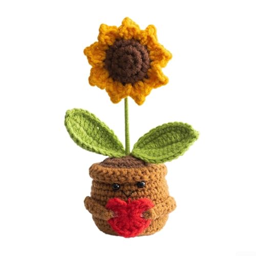 Kunsthandwerkliches Sonnenblumen-Arrangement im Topf, perfekt für Zuhause, Büro oder Autoinnenraum Kunsthandwerkliches Sonnenblumen-Arrangement im Topf, perfekt für Zuhause, Büro oder Autoinnenraum von Eawfgtuw