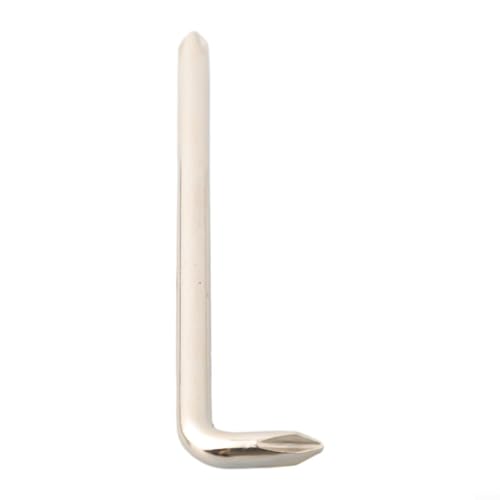 L-Schraubendreher-Set, kurzer Arm, Ellenbogenbieger, PH0, PH1, PH2, L-förmiger Schraubenschlüssel-Bohrer für engen Raum, Silber, 3-teilig (5 mm PH1 PH1) von Eawfgtuw