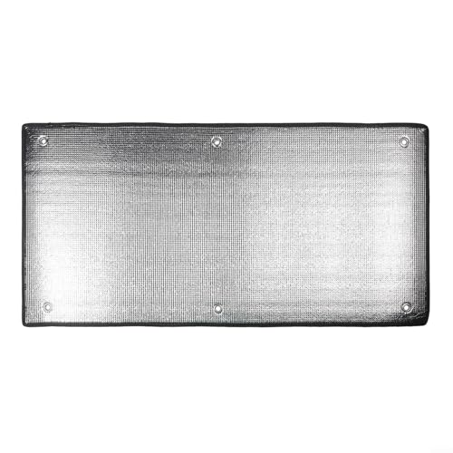 Leicht entfernbare Aluminiumfolien-Isolierfolie, perfekt für temporäre Installationen im Innenbereich (50 x 100 cm Saum) von Eawfgtuw