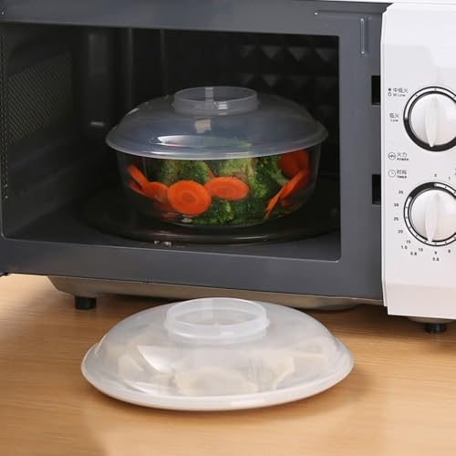 Mikrowellen-Spritzschutz mit atmungsaktiven Löchern für Lebensmittelsicherheit (mittel) von Eawfgtuw