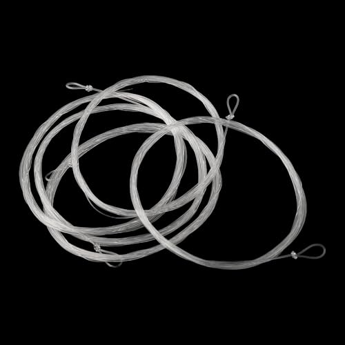 Nylon-Zusammensetzung bietet Haltbarkeit in unserer Packung mit fünf außergewöhnlichen 90 cm konischen Vorfächern (4 Stück) von Eawfgtuw