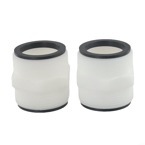 Poolschlauch-Adapter, geeignet für Intex/für Coleman Poolpumpenschlauch, 2 LRingdichtungen (2 Stück) von Eawfgtuw