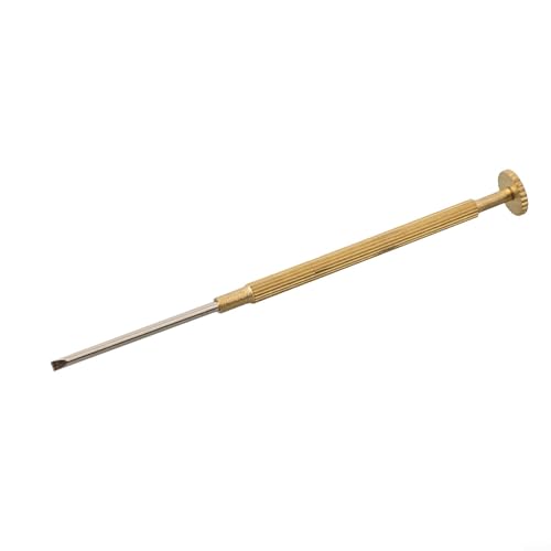 Präzisions-Uhren-Schraubendreher, 1,0–1,6 mm, Schlitzschraubendreher, Kupferklinge, Telefon-Computer-Reparaturwerkzeug-Set (1,4) von Eawfgtuw