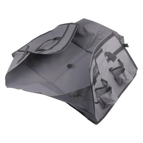 Strapazierfähige Stofftaschen für Trolleywagen, verschönern Sie Ihre Outdoor-Abenteuer mit unserer wasserdichten Aufbewahrungslösung (grau) von Eawfgtuw