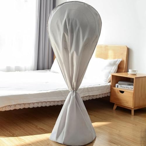 Tragbare Klimaanlagenabdeckung, staubdicht, mobiler AC-Schutz, Aufbewahrungstasche, 39 x 45 x 76 cm, graues Polyester (grau) von Eawfgtuw