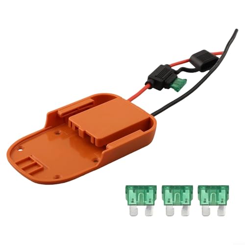 Verbinden Sie Ihre Ridgid For AEG 18 V Batterien sicher mit diesem Adapter mit einer Sicherung von Eawfgtuw
