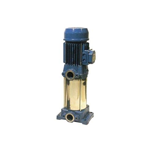 Vertikale Mehrzellige Kreiselpumpe CVM AM/12 Serie für sauberes Wasser, Brandschutzdruck, industrielle Bewässerung und Waschen, 0,9 kW und 1,2 PS, Blau (Referenz: 217004000) von Ebara