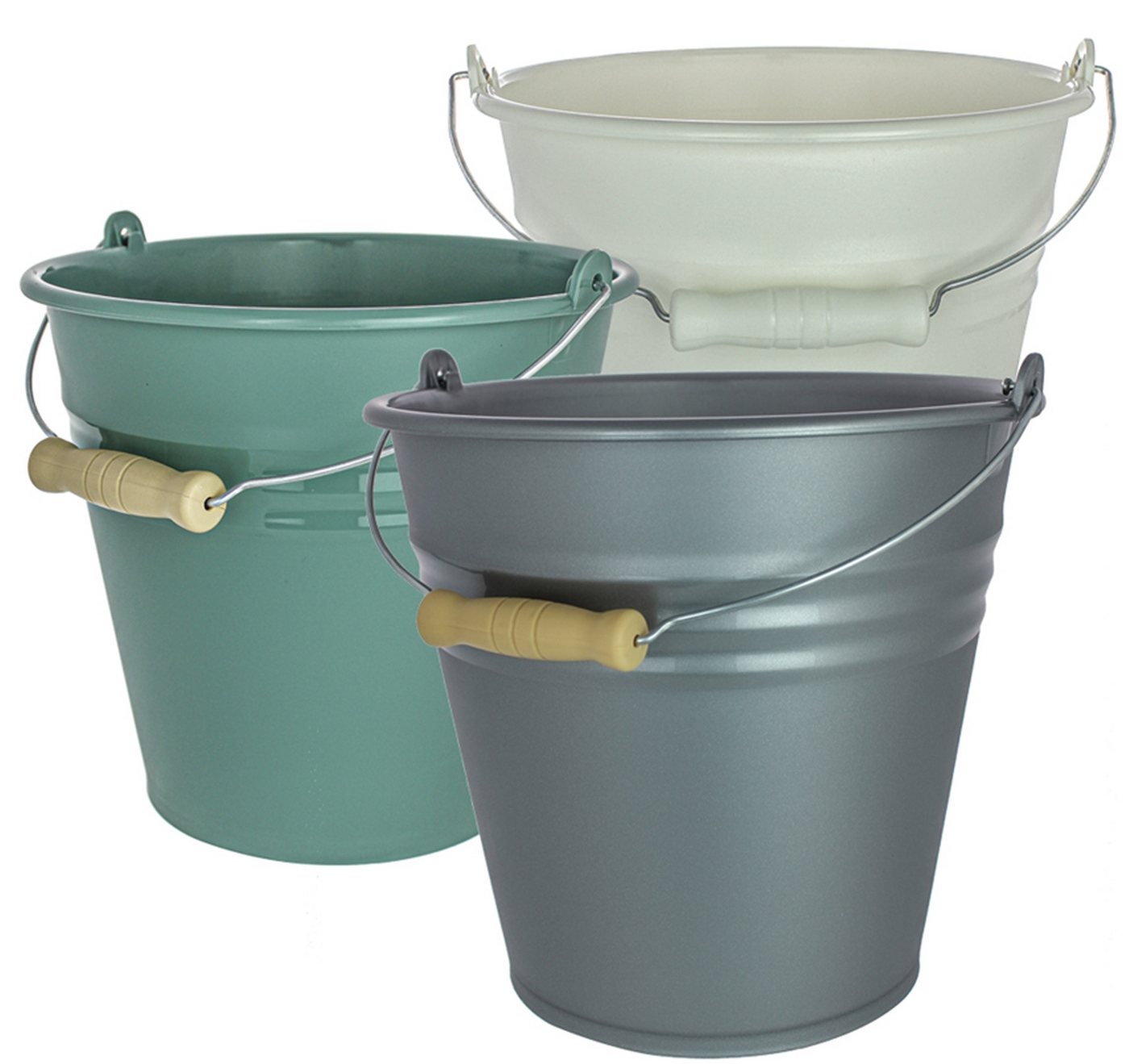 Ebaxx Putzeimer 1 x 10 oder 7 Liter METALL OPTIK Eimer Plastik Wasser Blumen Topf, 10 Liter Eimer 7 Liter Eimer Kunststoff Plastik Ebaxx Putzeimer 1 x 10 oder 7 Liter METALL OPTIK Eimer Plastik Wasser Blumen Topf, 10 Liter Eimer 7 Liter Eimer Kunststoff Plastik von Ebaxx