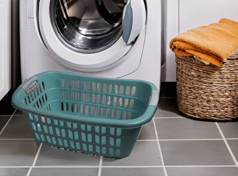 Ebaxx Wäschekorb Wäschewanne Korb Griffen Kunststoff Grün Ebaxx Wäschekorb Wäschewanne Korb Griffen Kunststoff Grün von Ebaxx