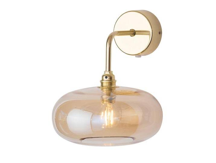 EBB & FLOW Wandlampe Horizon, dimmbar, messing / gold, für Wohn- / Esszimmer, Glas, Skandinavisch, Wandleuchte, Wandlampe Innen von Ebb-&-Flow