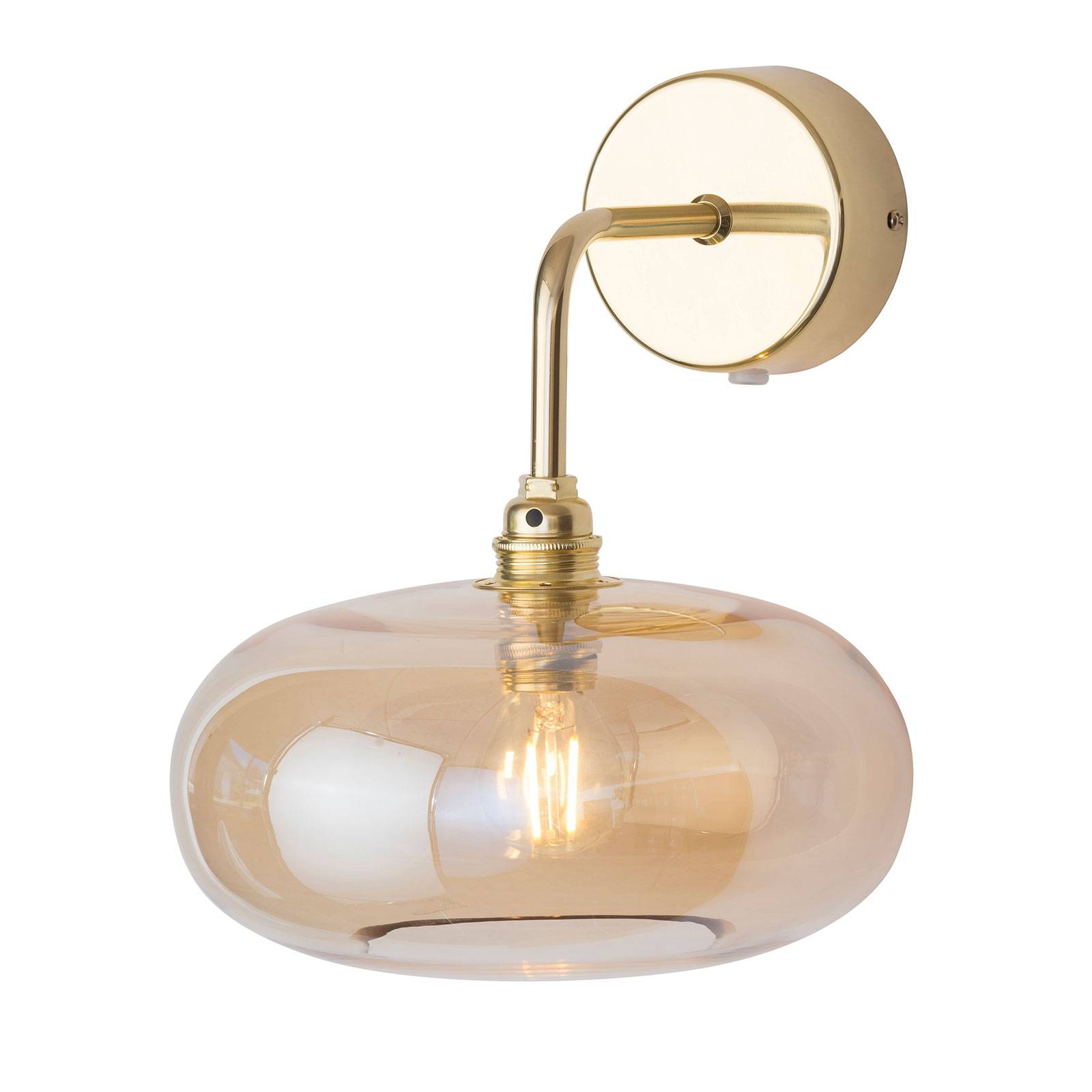 EBB & FLOW Horizon Arm-Wandlampe gold/gold Ø 21 cm von Ebb & Flow