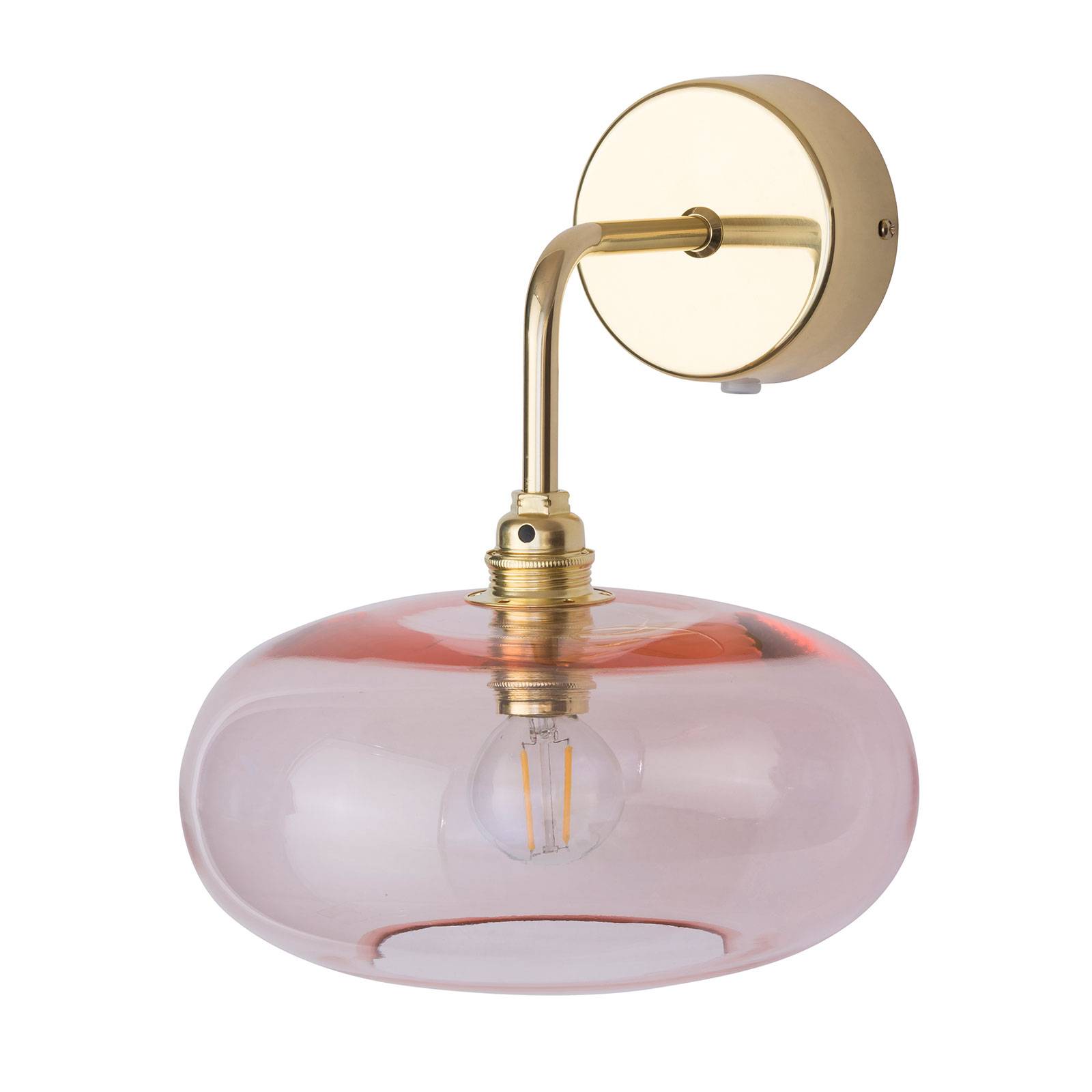 EBB & FLOW Horizon Arm-Wandlampe gold/rosé Ø 21 cm von Ebb & Flow