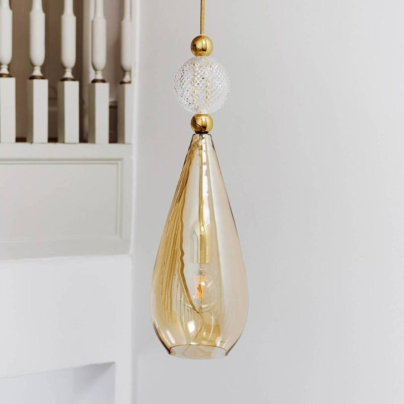 EBB & FLOW Smykke L gold crystal check ball gold von Ebb & Flow