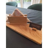 Serviettenhalter Aus Massivholz Eiche || Tischdeko Holz Serviettenständer Esstisch Geschenk Zum Einzug Serviettenhalter Aus Massivholz Eiche || Tischdeko Holz Serviettenständer Esstisch Geschenk Zum Einzug von EbenHolzHandmade
