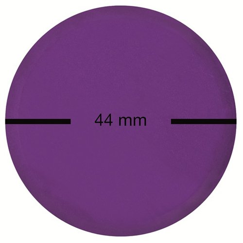 EBERHARD FABER 577037 Groáe Ersatz-Deckfarbe, 44 mm, violett von Eberhard Faber